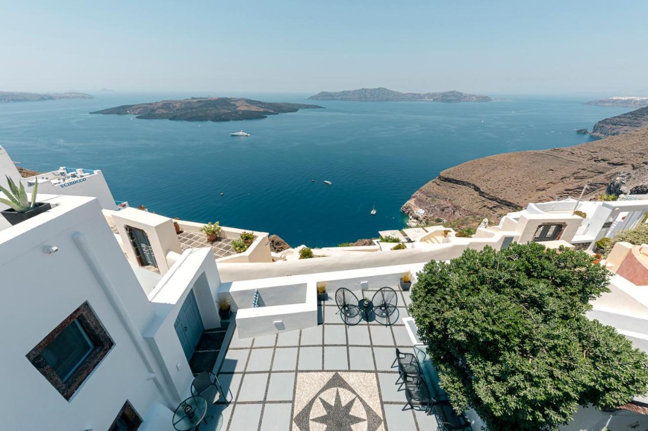 Caldera Senses Apartment Fira  Bagian luar foto