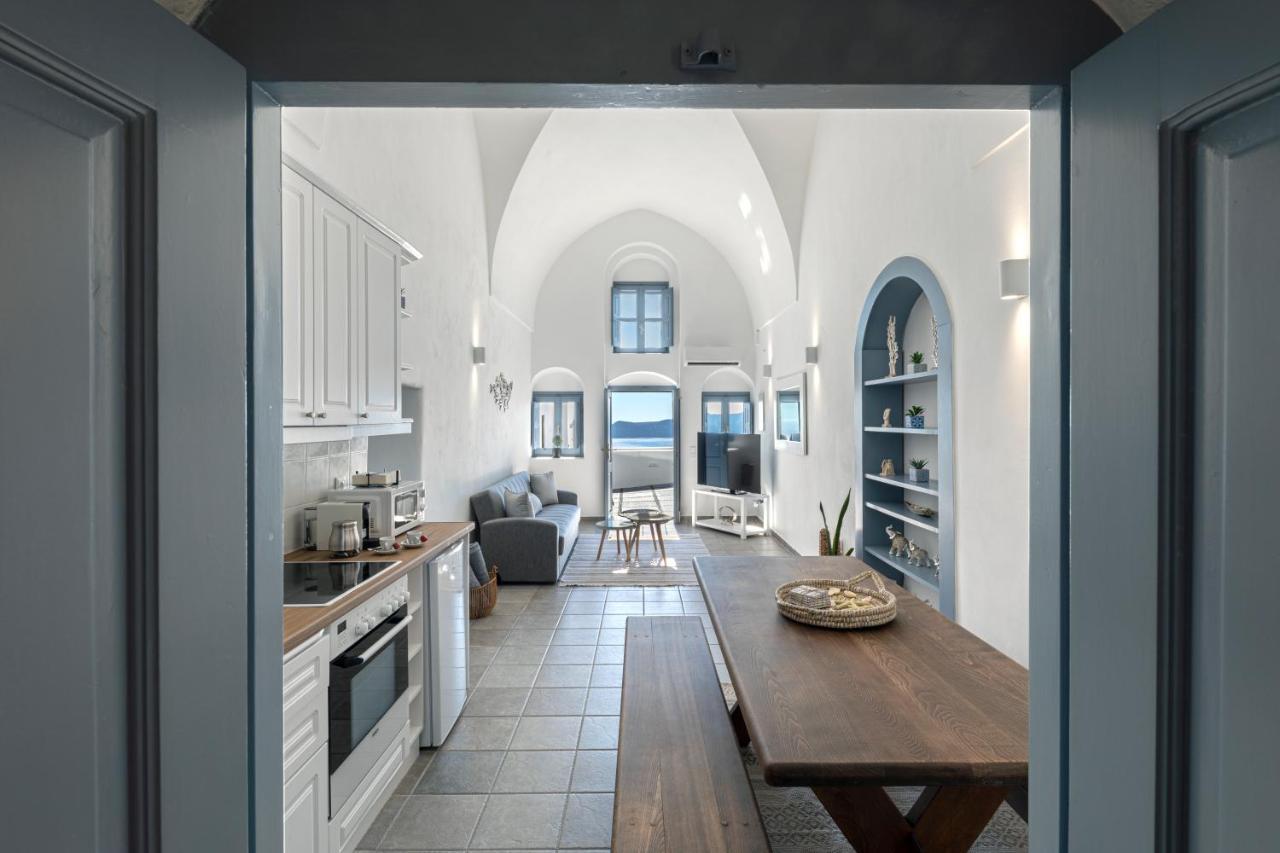 Caldera Senses Apartment Fira  Bagian luar foto